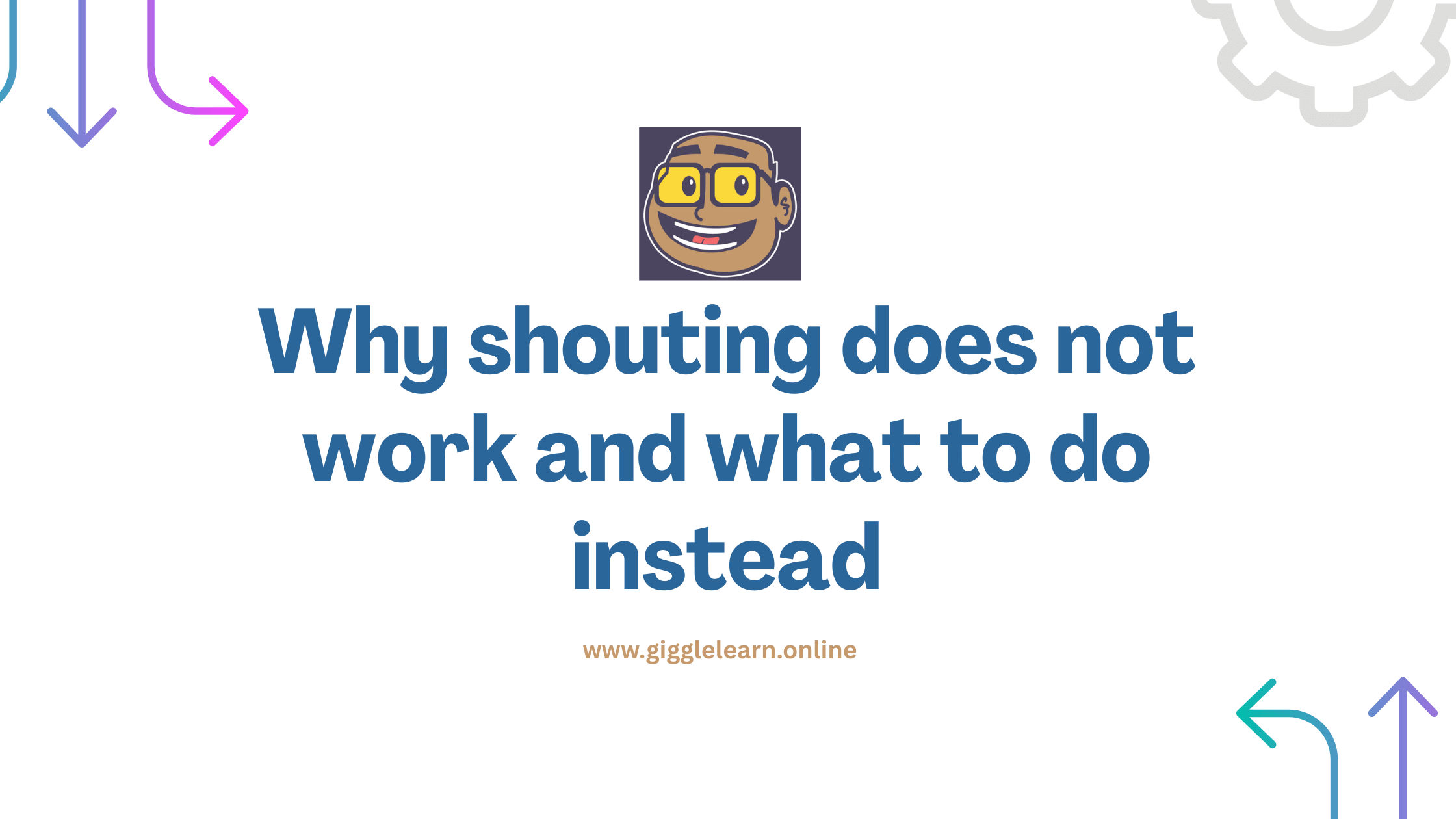 Parenting without shouting